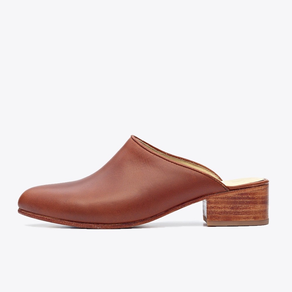 Nisolo Mariella Mule | Brandy | Size 9